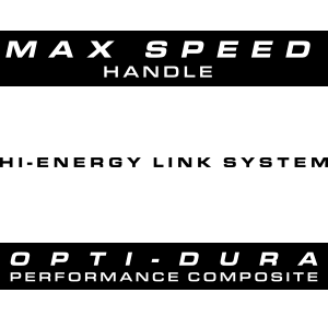 Max Speed Handle Hi-Energy Link System Opti-Dura Performance Composite