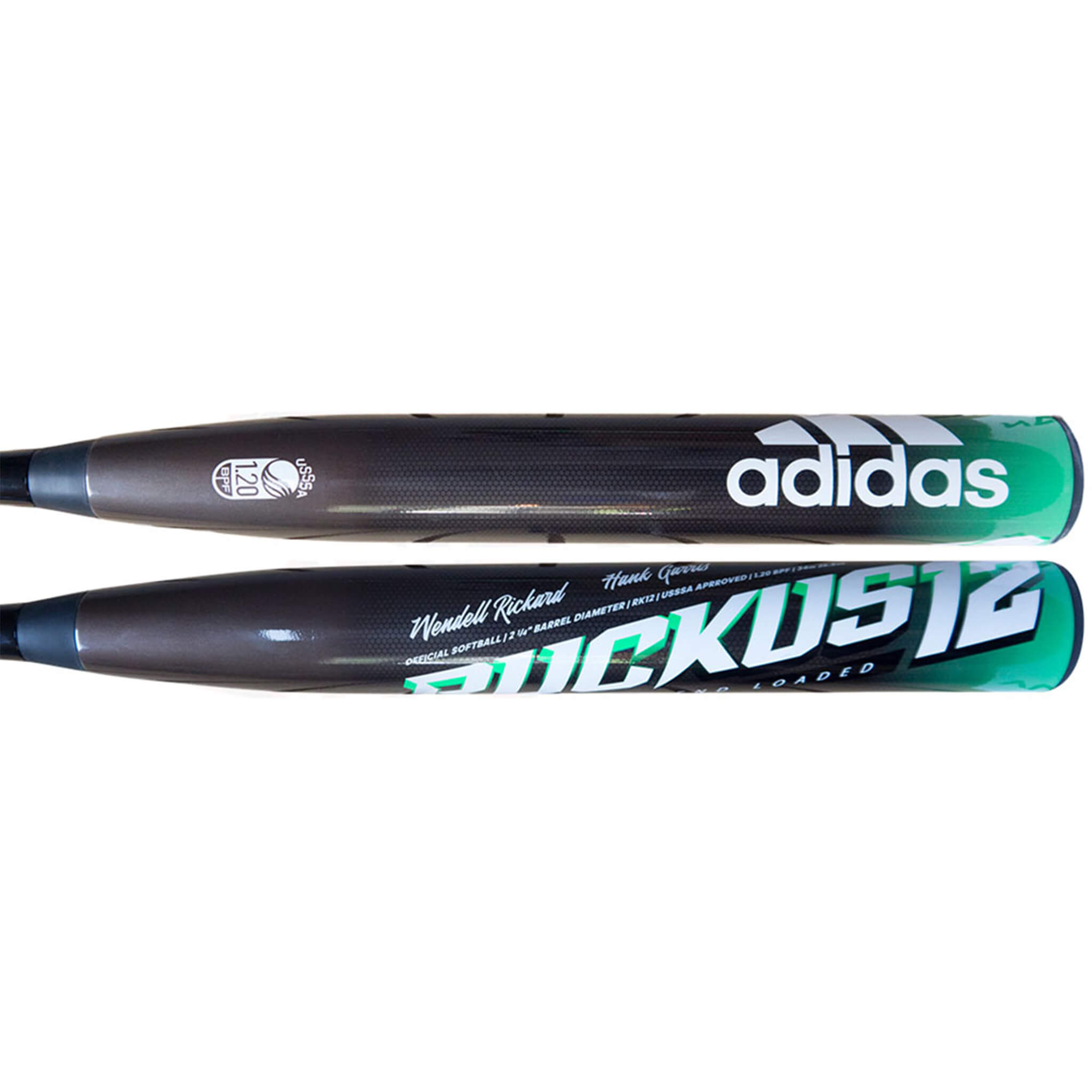 Adidas Ruckus Softball Bat 2-pc 12" End Load - No Warranty - Suncoast Softball