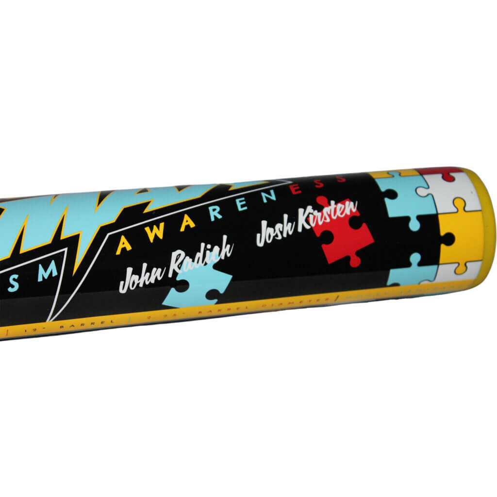 Suncoast Ruckus Max Autism Awareness One Nation, NSA & ISA Softball Bat ...