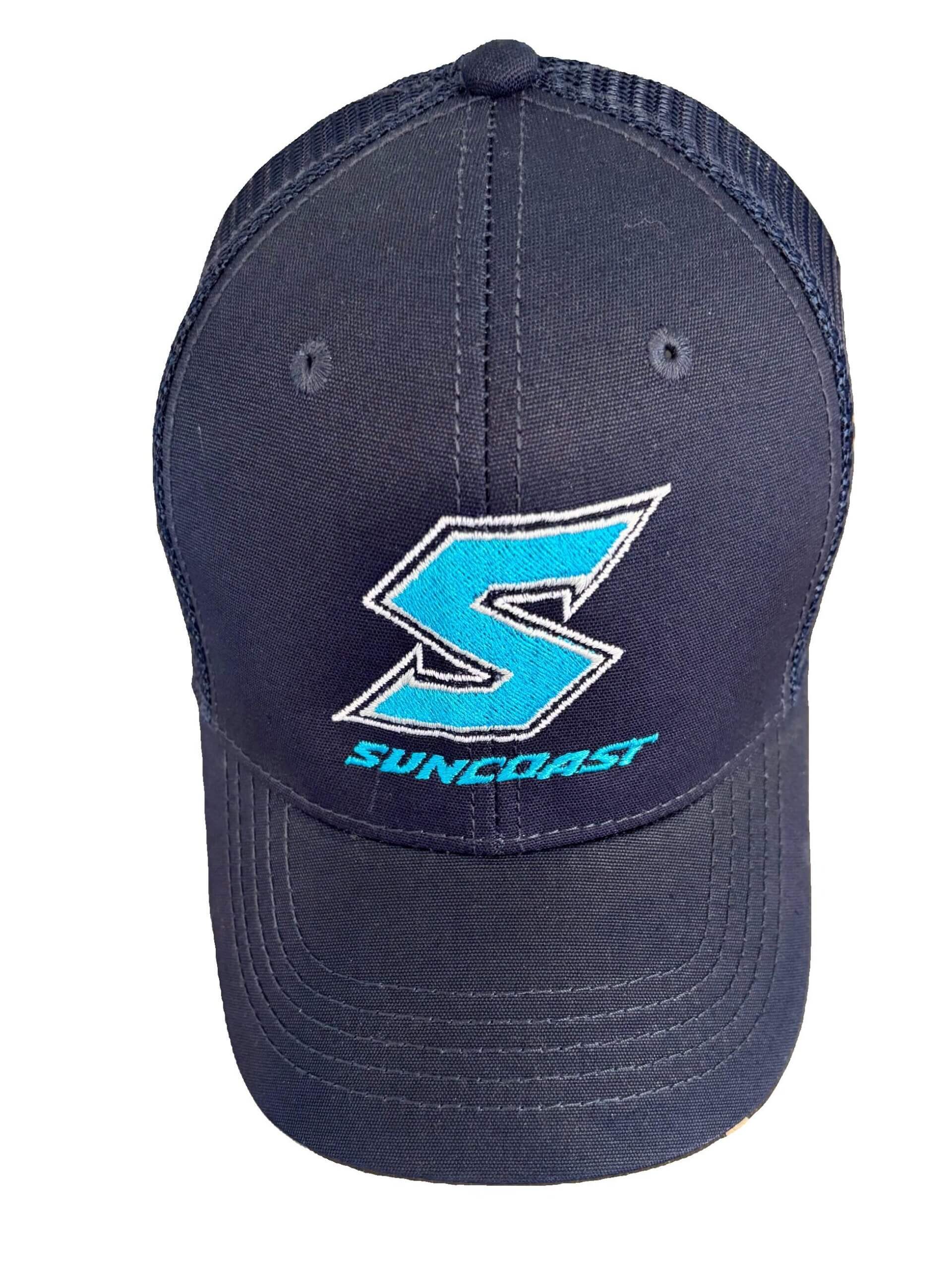 Suncoast Women’s Modern Trucker Cap- Dark Navy/Navy - thumbnail 4