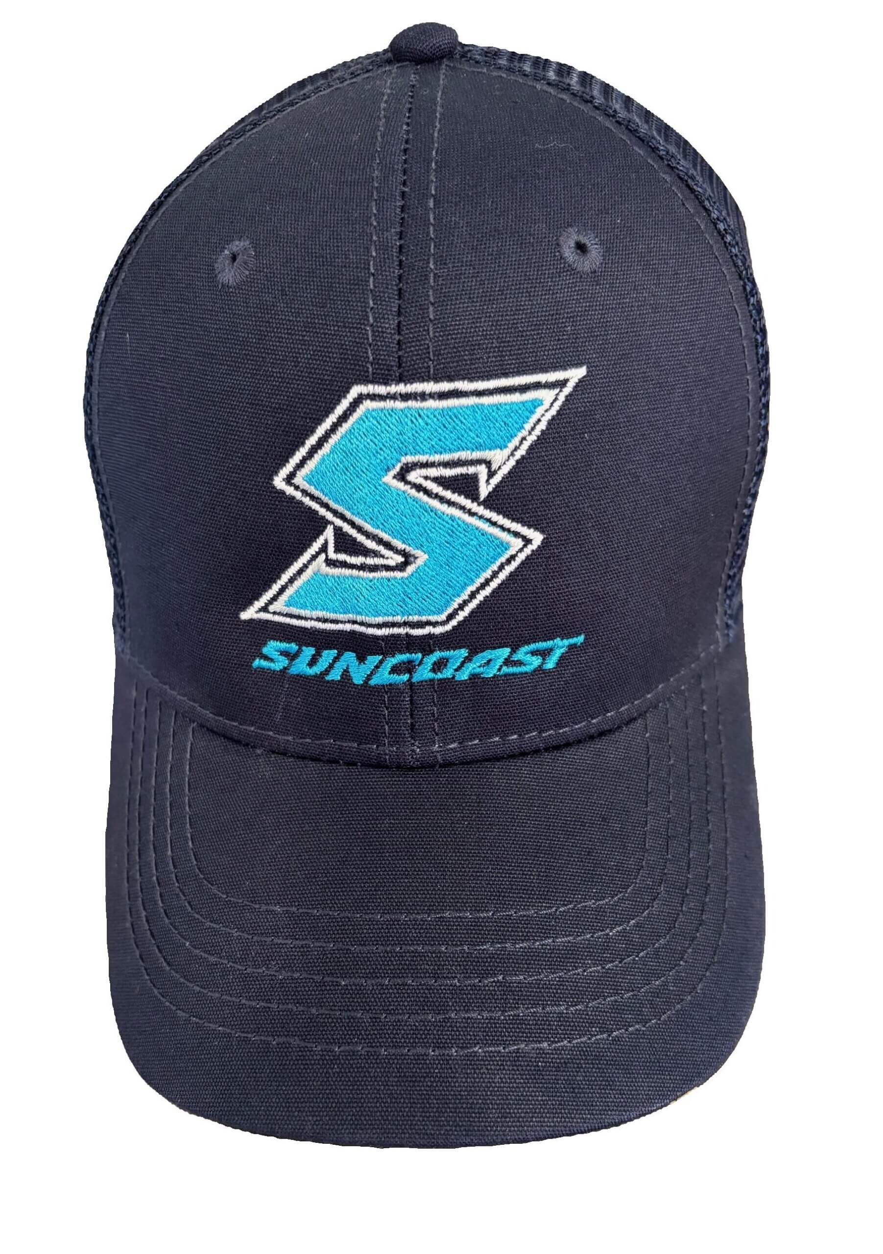 Suncoast Women’s Modern Trucker Cap- Dark Navy/Navy